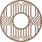 Ekena Millwork Empire Wood Fretwork Pierced Ceiling Medallion, Walnut, 26"OD x 9 1/2"ID x 1/4"T CMWP26X26X0250EPWA - alternate 3